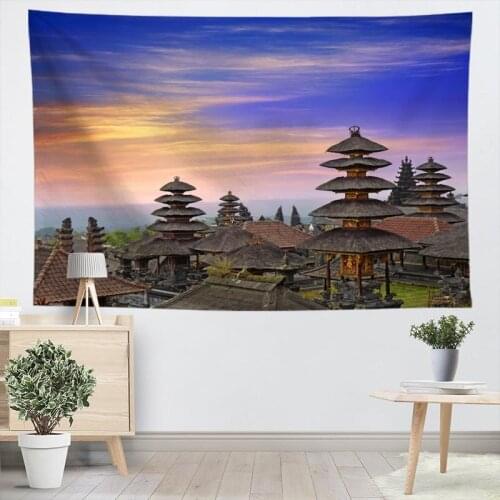 Custom Bali Wall Tapestry Custom Your Pattern Yoga Office Sofa Tapestry Bedspread For Kids Room College Dorm Decoration