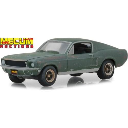 GreenLight 1:64 1968 Ford Mustang 2020 GT Fastback boutique alloy car toys for children Model original box
