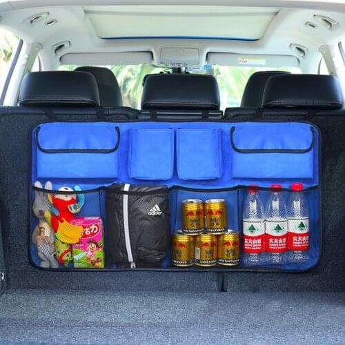 Quality Oxford Fabric Car Trunk Hanging Mesh Bag Net Organizer Auto Backseat Storage Pocket