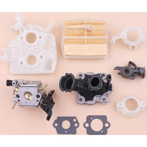 Carburetor Air Filter Intake Manifold Repair Kit For Husqvarna 445 450 Chainsaw 506450401
