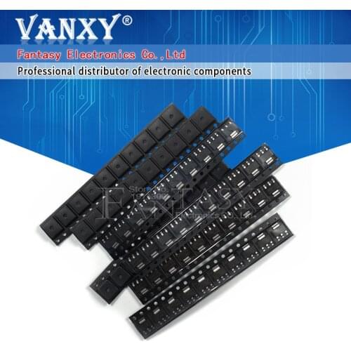 70pcs AMS1117 Voltage Regulator Kit 1.2V/1.5V/1.8V/2.5V/3.3V/5.0V/ADJ 1117 7 values Each 10PCS