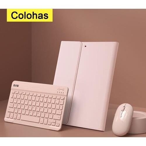 IPad Bluetooth-compatible Keyboard Mouse Set For 8th Generation For iPad Air 4 3 iPad Pro 11 2020 Tablet iPad Keyboard Case
