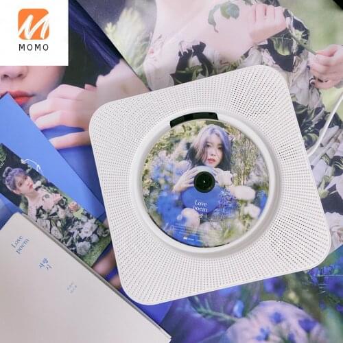Wall-Mounted CD Player Student CD Learning Machine Retro Bluetooth Household Portable Music Vinyl