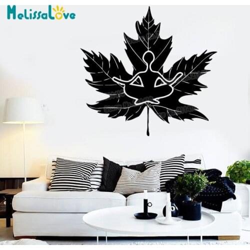 New Design Wall Stickers Vinyl Decals Zen Buddhism Religion Nirvana Nature Decal Removable Art Murals Unique Gift YY714