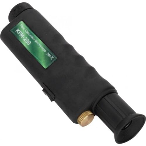 Professional Optical Fiber Microscope Inspection Portable 200X 400x Magnification 2.5mm Adaptor Microscope for Soldering Meter