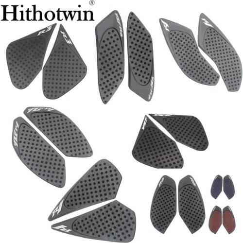 Anti-skid stickers for motorcycle fuel tank stick slip for ZX6R ZX-6R 636 ZX10R tank stick slip for YZFR1 R3 MT09 MT07 03 YZFR15