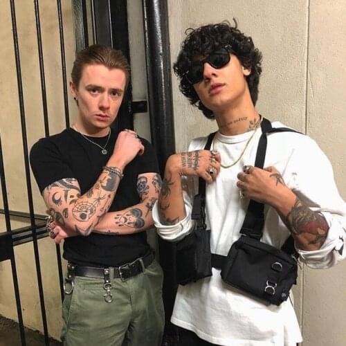 Rig For Men Bag From Fashion Belt Streetwear Ins Walkie Functional Tactical Shoulder Crossbody Bags From The Hip Hop Mens Bag