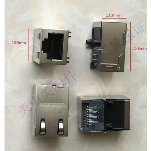 RJ45 gigabit network transformer socket female connector network cable socket with transformer