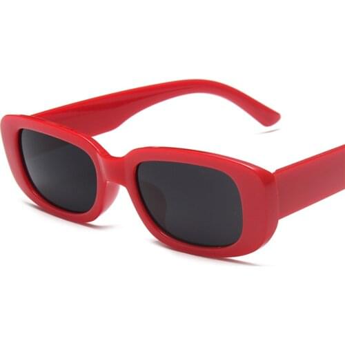 Vintage Square Lady Cycling Sunglasses Fashion Travel Small Rectangle Sun Glasses Men/Women Sport Sunglasses Hip Hop Uv400