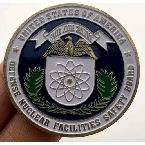 United States Defense Nuclear Facilities Safety Board Commemorative Coin Saint Michaels Patron Saint Collection Coin Gift