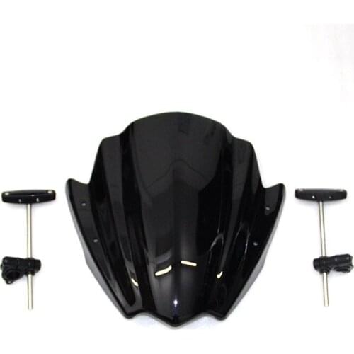 For KTM Suzuki Honda Kawasaki Yamaha Cruisers & Standards Motorcycle Windshield Windscreen Windscherm Screen