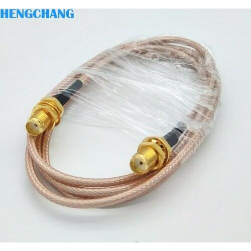 1meter RG316 SMA Female to Female Adapter Plug Connector SMA Pigtail Coaxial Jumper Extension Cable