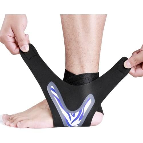 1PCS Ankle Support Brace Elasticity Free Adjustment Running Basketball Protection Foot Bandage Sprain Prevention Ankle Guard