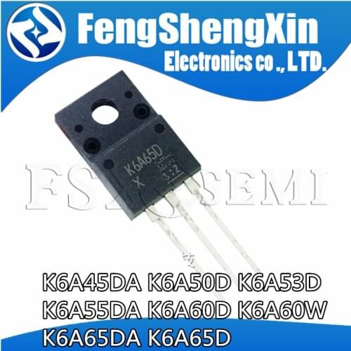 10pcs TK6A65D TO-220F K6A65D TO-220 TK6A65 TO220F MOSFET