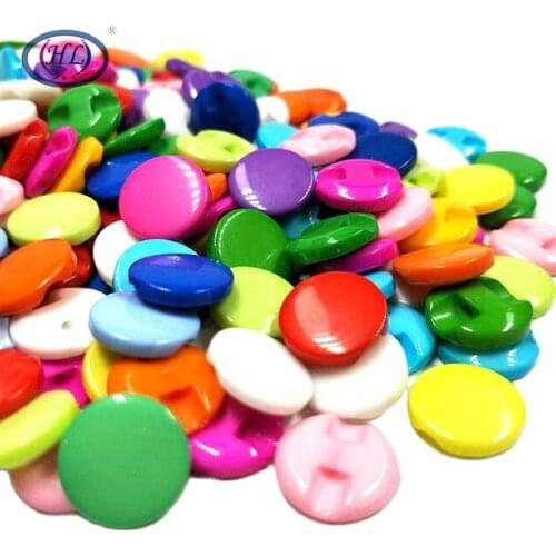 12MM Lots Color Mix Resin Buttons Shirt DIY Garment Sewing Accessories 50/100pcs/package