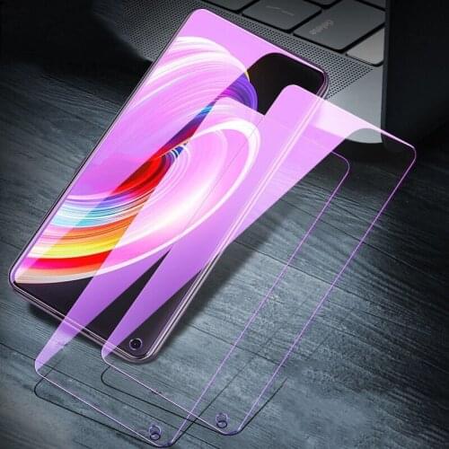 2.5D Anti Blue Tempered Glass for OPPO Realme X50 Pro Player 5G X50m 5G X3 Super Zoom X7 Pro X7 Max Screen Protector Full Cover