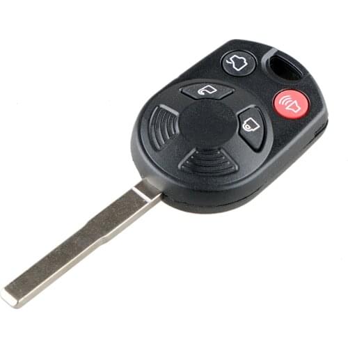 4Button 80bit 315MHz Remote Car Key Fob For Ford Escape Focus Fiesta C-Max Transit W/ Chip Keyless Entry Combo FCCID OUCD6000022