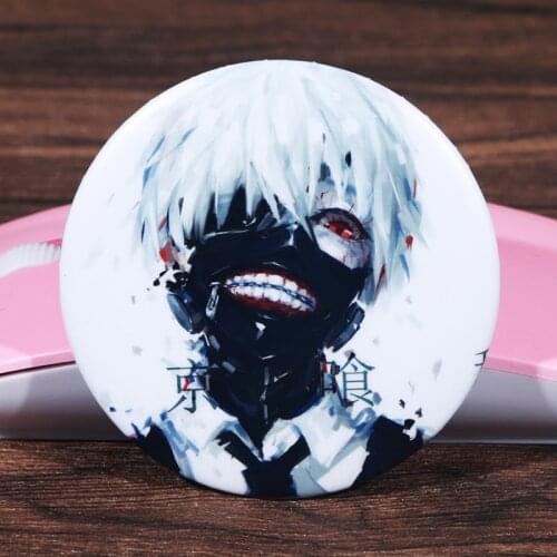 FFFPIN 5.8cm Japan Anime Cloth Brooch Fashion Jewelry Cartoon Coin Badge Breastpin Ornament Pins Tokyo Ghoul Decor for Clothing