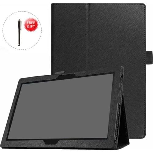 Cover for Lenovo Tab M10 10.1 TB-X605L HD 2nd Gen Slim Folding Stand Flip Case PU Leather Cover for Lenovo Tab P10 TB-X705L 10.1