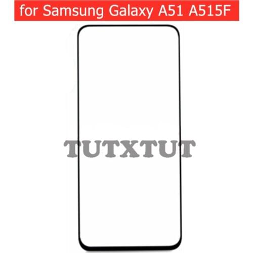 For Samsung Galaxy A51 A515F Touch Screen Glass Panel Touchscreen Panel Front Outer Repair Spare Parts