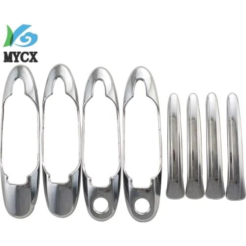 Chrome Door Handle Cover For 98-07 Toyota Land Cruiser 100 / 01-07 Sequoia / 05-06 Toyota Tundra (Not Fit Tundra SR5 Access Cab)