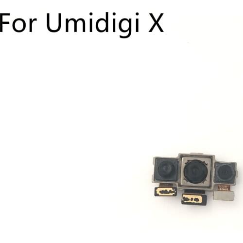 UMIDIGI X Used Back Camera Rear Camera 48.0+8.0+5.0MP Module For UMIDIGI X MTK Helio P60 6.35" 1548X720 Smartphone