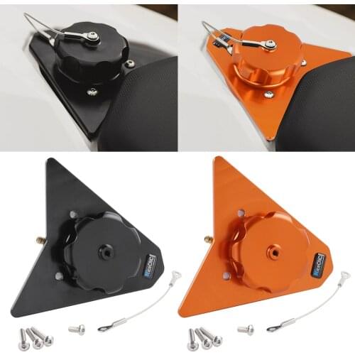 For KTM 690 Enduro 690 SMC 2008-2018 2017 2016 2015 2014 CNC Motorcycle Accessories Gas Oil Fuel Tank Cap Cover Fuel Filler Neck