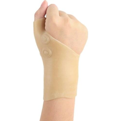 A Pair Waterproof SEBS Magnetic Wrist Guard Hand Care Glove Oft And Comfortable Washable And Reusable Easy On And Off Healthcare
