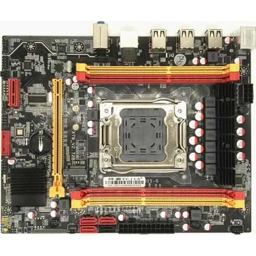 The new original X79 motherboard supports the 2011 Pin Server 16G RAM E5 2680 2689 CPU game suite