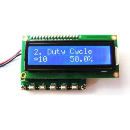 New version of pulse signal generator 1Hz-100KHz PWM servo signal duty cycle