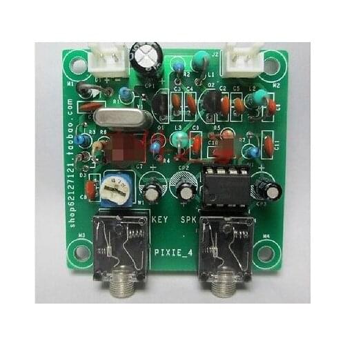 New QRP Pixie Kit CW 40 meter band Receiver Transmitter 7.023 MHZ, DIY kit