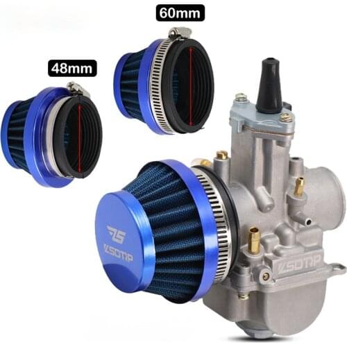 Motorcycle Air Filter Cleaner Washable for Dellorto SHA Carb Carburetor 50cc 70cc 90cc 110cc ATV Dirt Pit Moped