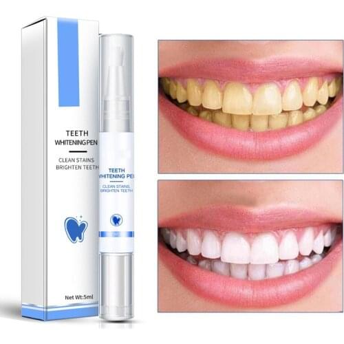 1pc Teeth Whitening Pen Cleaning Serum Remove Plaque Stains Tools Whiten Teeth Oral Hygiene Tooth Whitening Pen
