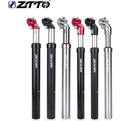 ZTTO mountain bike Bicycle Seat post Suspension Seatpost Shock Absorber damping MTB Tube For 27.2 28.6 30.4 30.8 31.6 33.9 34.9