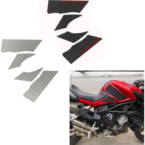 Anti Slip Protector Tank Pad Sticker Gas Knee Brace Traction Side 3M Decal FOR MV AGUSTA Brutale 675