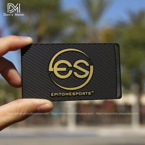 Hollow metal business card stainless steel card personality metal membership card stainless steel business card