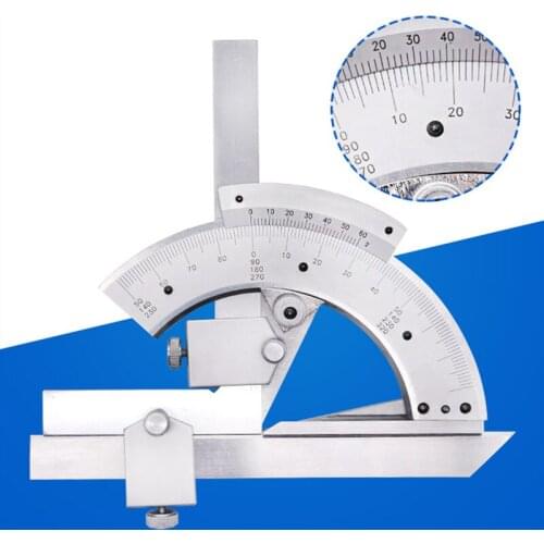 Universal Angle Ruler 0-320 Degrees Angle Square Gauge Ruler Carbon steel Protractor Measuring Tools