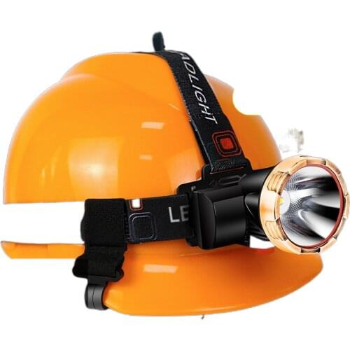 Explosion headlight glare dedicated coal miners helmet headset charging bright led long-range headlights