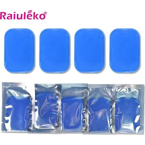 100Pcs EMS Gel Pads For Abdominal Trainer Muscle Stimulator Pads Exerciser Slimming Machine Accessories