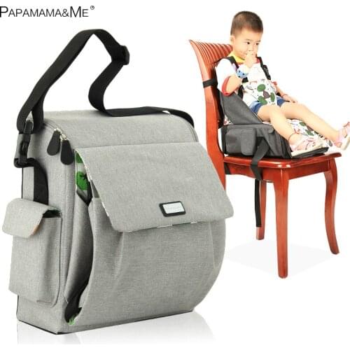 3 in1 Papame Mummy bag seat pad portable folding dining chair