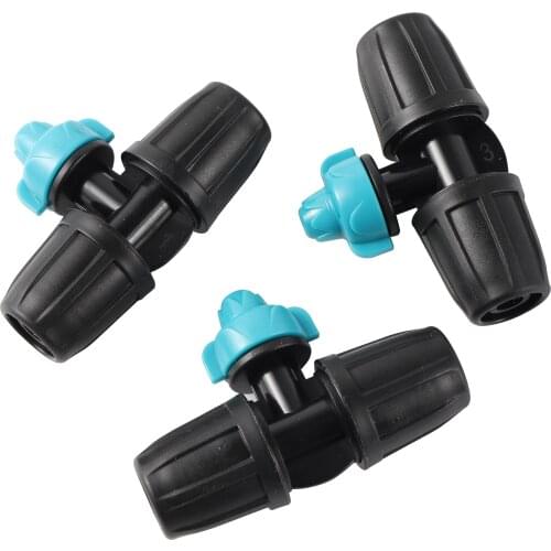 0.75mm Misting Nozzles with 8/11mm Hose Locked Buckle Port Irrigation Landscaping Cooling Dust Removal Atomization Sprayers 5Pcs