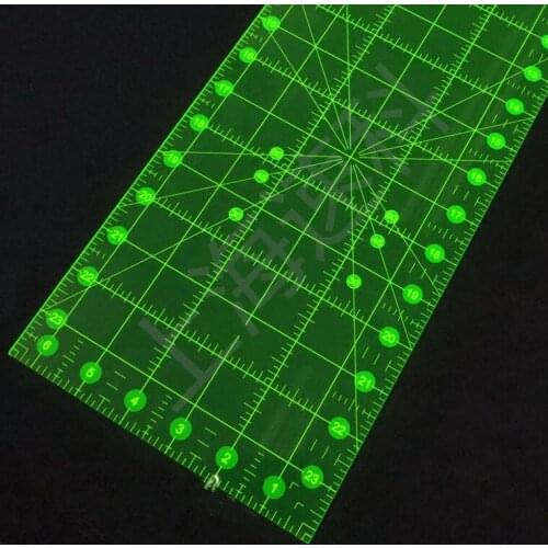 6*6" With Angles MADE IN JAPAN Of Styles Quilting Tools Lighting Ruler School Stationery Supplies Tailor for pfaff bernina elna