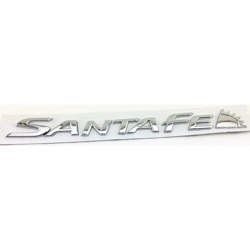 86310-2W000 Genuine Letter Emblem For SANTAFE LOGO EMBLEM SYMBOL MARK for santafe DM 863102W000 SANTA FE Lettering Emblem