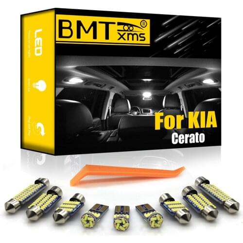 BMTxms Canbus Error Free For KIA Cerato Spectra 2003-2017 Vehicle LED Interior Dome Trunk License Plate Light Car Lamp
