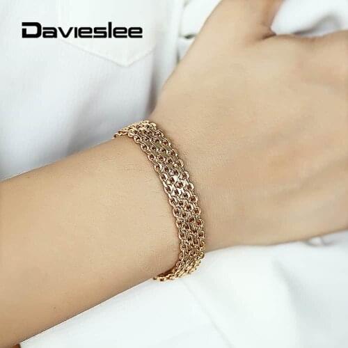 Большие браслеты Davieslee China At AliExpress