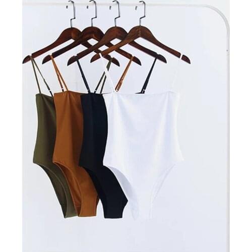 2021 New Summer Autumn Jumper Body Suit Women Casual Sexy Slim Beach Jumpsuit Romper Girl Bodysuit Solid Brand Suit For Women