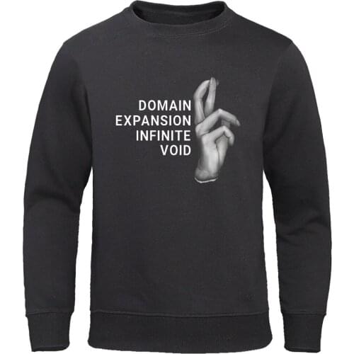 Gojo Jujutsu Kaisen Mens Hoodies Comics Casual Street Hooded Sweatshirt Men Brand Anime Streetwear Fleece Loose Man Hoodie