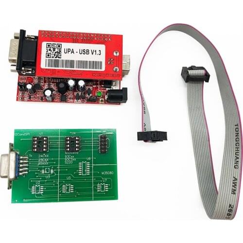 UPA Main Board UPA USB Unit Eeprom Adapter with UPA Cable for UPA USB 1.3 and Xprog Work Perfect and Free Ship