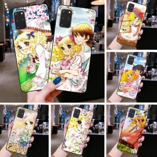 Cute Princess Manga Candy Phone Case For Samsung Galaxy S21 Plus Ultra S20 FE M11 S8 S9 plus S10 5G lite 2020