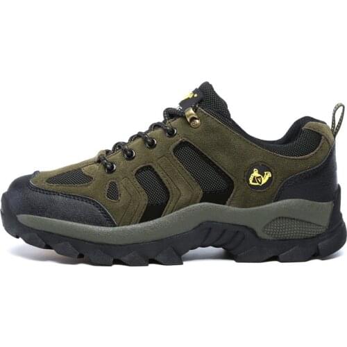 Men Women Hiking Shoes Rock Climbing Trekking Footwear Mountain Casual Sneaker Walking Wear Resisting Male Outdoor Footwear Warm